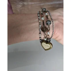 Hand Crafted, Layered Vintage look Bracelet for Moms-Beautiful Gift by Guilded Life
