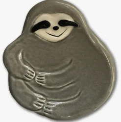 Handmade Ceramic Nature Lover's Trinket Dish-Turtle, Sloth, Otter