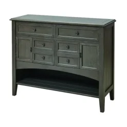 Hartford Hand-Painted Wood Storage Cabinet