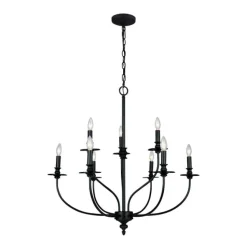 Hartford 9-Lght Chandelier Oil Rubbed Bz