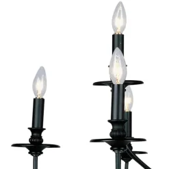 Hartford 9-Lght Chandelier Oil Rubbed Bz