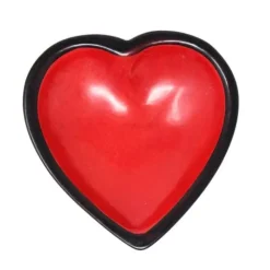 Heart Trinket Dish Handmade in Africa of Soapstone