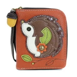 Hedgehog Collection by Chala Keychain Wallet Purse VEGAN