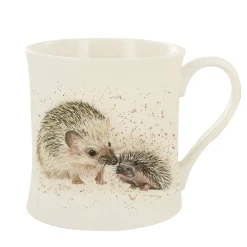 Hedgehog Couple Mug-Fine Chine BRANSTON & PRICKLE