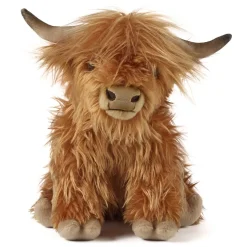 Highland Cow Large with Sound Plush Toy
