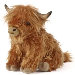 Highland Cow Large with Sound Plush Toy