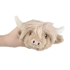 Highland Cow Squeezy Bead Plush Ball 3