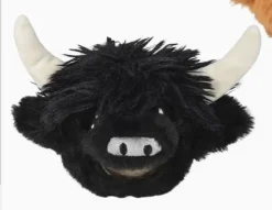 Highland Cow Squeezy Bead Plush Ball 3