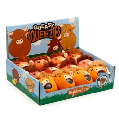 Highland Cow Squeezy Fidget Toy