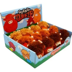 Highland Cow Squeezy Fidget Toy