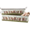 Highland Cows Metal Nesting Bin Set-Primitives by Kathy