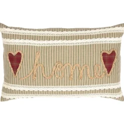 Home Hearts Prairie Winds Throw Pillow 14x22