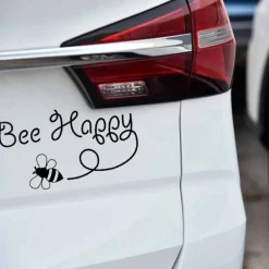 Honey Bee and Bee Happy Stickers for Car or Anywhere!
