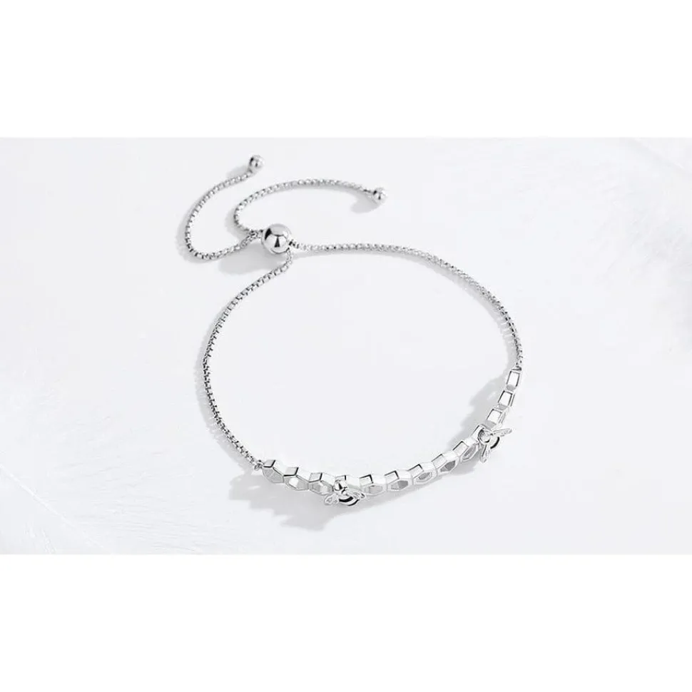 Honey Bee Bracelets and Rings In Yellow Gold Plated 925 Silver, Sweeter than Honey!