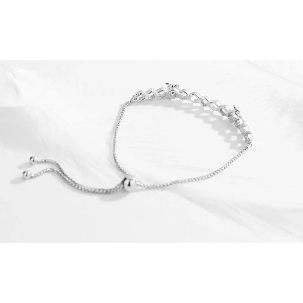 Honey Bee Bracelets and Rings In Yellow Gold Plated 925 Silver, Sweeter than Honey!