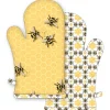 Honey Bee Honeycomb Oven Mitt - Kitchen Fun! Bee Favorites