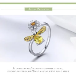 Honey Bee Jewelry SET, Ring, Earrings and Necklace BEE-autiful! Elegant!