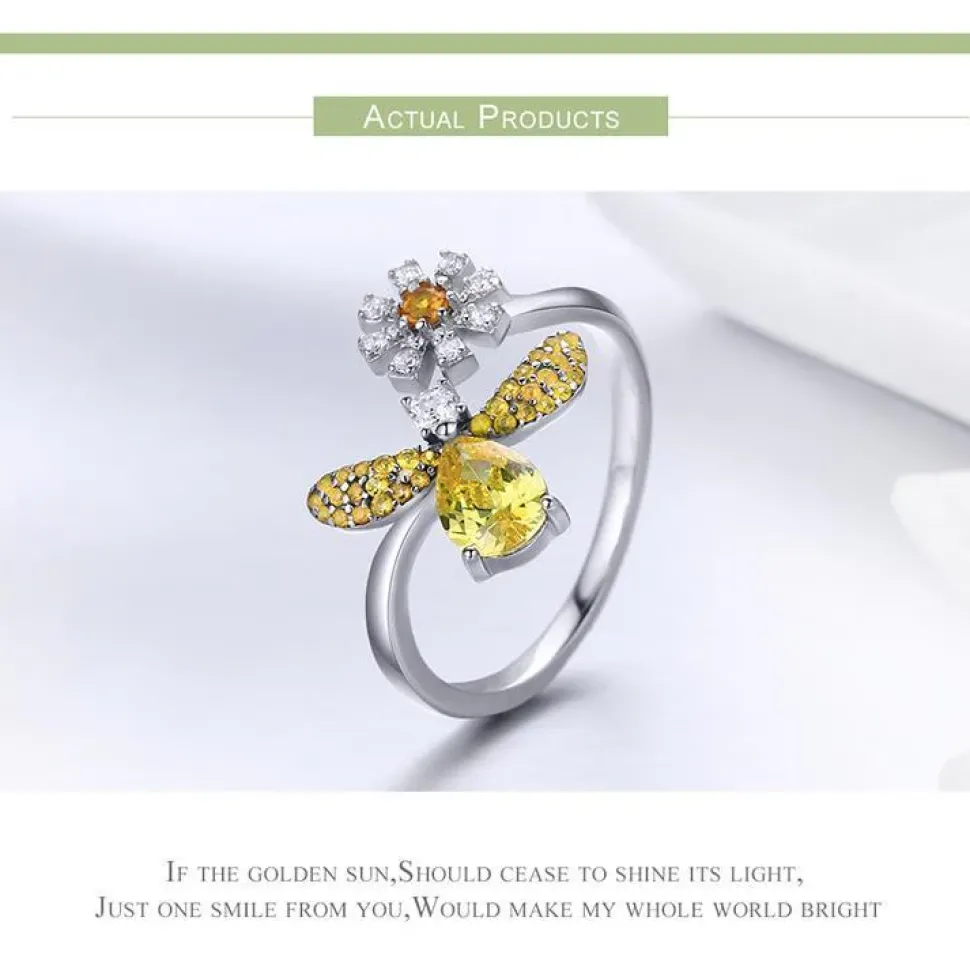 Honey Bee Jewelry SET, Ring, Earrings and Necklace BEE-autiful! Elegant!