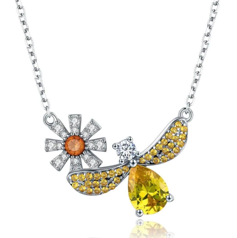 Honey Bee Jewelry SET, Ring, Earrings and Necklace BEE-autiful! Elegant!