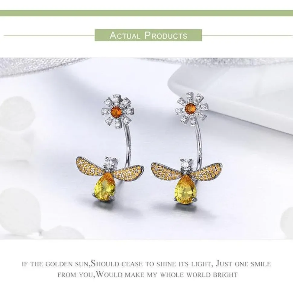 Honey Bee Jewelry SET, Ring, Earrings and Necklace BEE-autiful! Elegant!