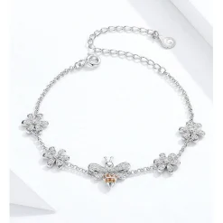 Honey Bee Jewelry Set, Sterling Silver, GORGEOUS! High quality, Unique!