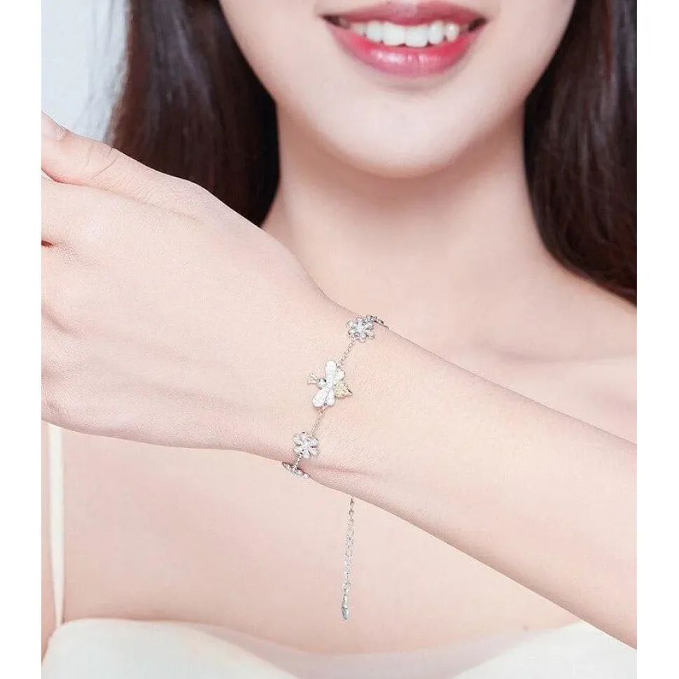 Honey Bee Jewelry Set, Sterling Silver, GORGEOUS! High quality, Unique!