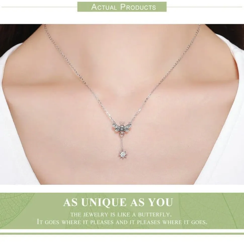 Honey Bee Jewelry Set, Sterling Silver, GORGEOUS! High quality, Unique!