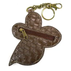 Honey Bee KEYCHAIN/KEY FOB/COIN PURSE* Vegan