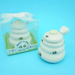Honey Bee Salt and Pepper Shakers and Honey Pot--TOO cute! *