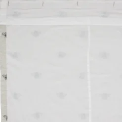 Honey Bee Shower Curtain Embroidered