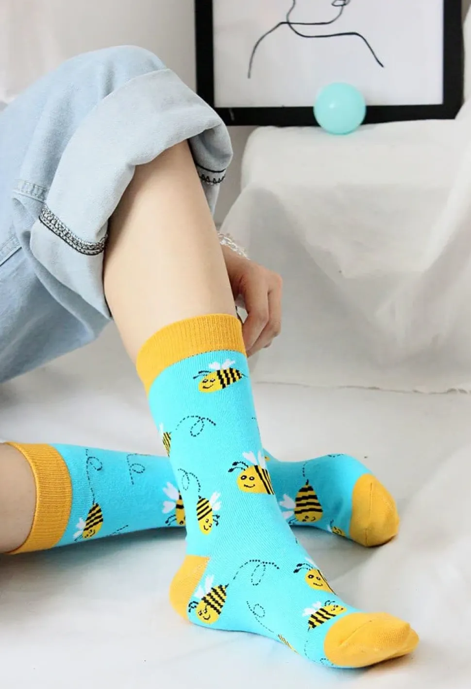 Honey Bee Socks for the Bee Lovers