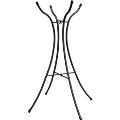 Hourglass Shape Metal Bird Bath Stand*