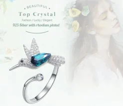 Hummingbird Jewelry Sterling Silver