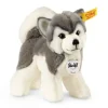 Husky Lifelike Plush Stuffed Toy Dog by Steiff Bernie