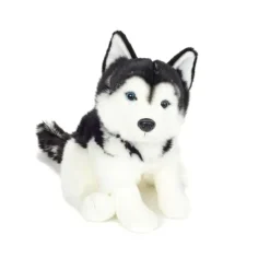 Husky Sitting Plush Eco Friendly by Teddy Hermann