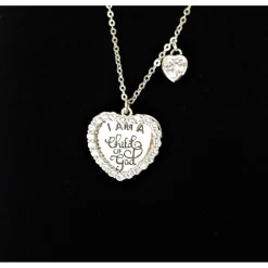 I AM A CHILD OF GOD Sterling Silver Inspirational Necklace! Only $59.95!