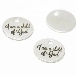 I AM A CHILD OF GOD Sterling Silver Inspirational Necklace! Only $59.95!