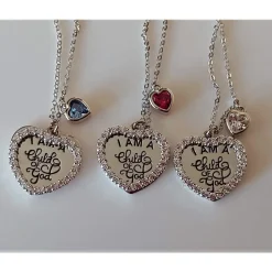 I AM A CHILD OF GOD Sterling Silver Inspirational Necklace! Only $59.95!