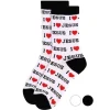 I Love Jesus or Bible Faith Inspired Christian Crew Socks for Men or Women