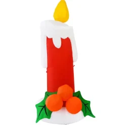 Inflatable LED Candle Holiday Yard Decoration