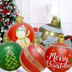 Inflatable LED Christmas Ornaments 7 Designs! Large Size