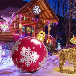 Inflatable LED Christmas Ornaments 7 Designs! Large Size
