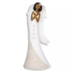 Inspirational Angels Love Hope Faith-Dark Skin