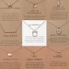 Inspirational Carded Gift Necklaces for Girls