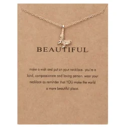 Inspirational Carded Gift Necklaces for Girls