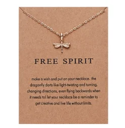 Inspirational Carded Gift Necklaces for Girls
