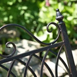 Iron Outdoor Rocking Chair Double or Single White or Bronze Beautiful!