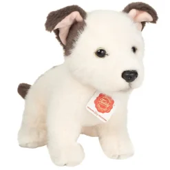 Jack Russel Puppy Plush Realistic Toy by Teddy Hermann Eco friendly Vegan