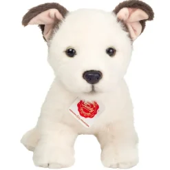 Jack Russel Puppy Plush Realistic Toy by Teddy Hermann Eco friendly Vegan