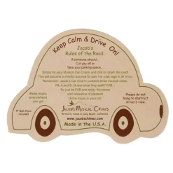 Jacobs Handmade Musical Car Charms-Mini-chimes for Mirror